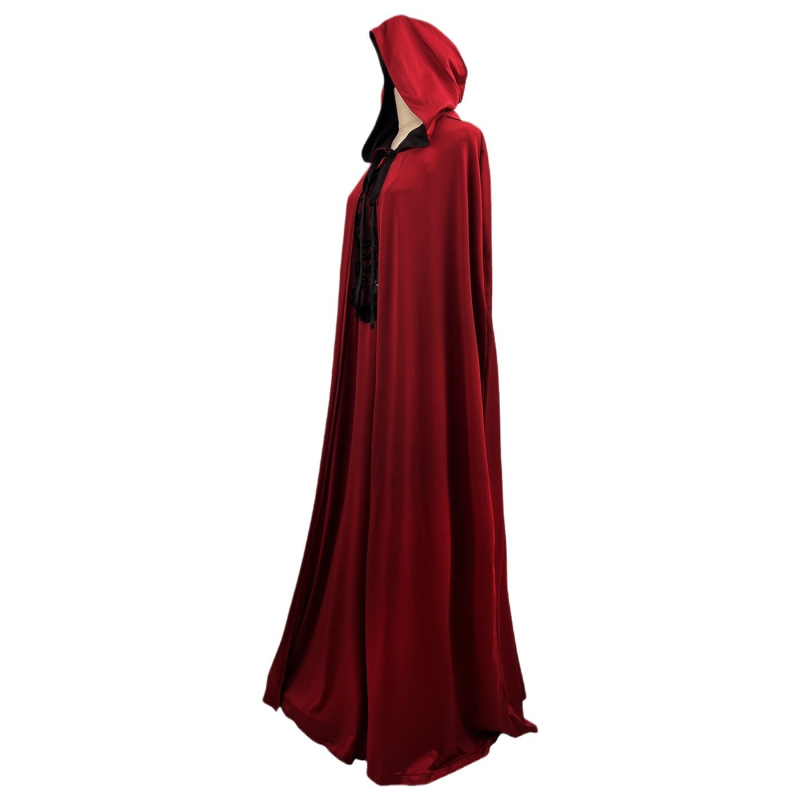 Unisex cosplay kostim za masqueradu – Princesa haljina, Tema Crvenkapica, Proljeće 2024, Spandex tkanina, Kod proizvoda 8153