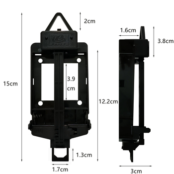Ceas de perete Rocker cu mecanism de balans stânga-dreapta (Mișcare cuarț, Carcasă din plastic, Stil modern minimalist, Personalizare la producție, Pachet 300 buc.)