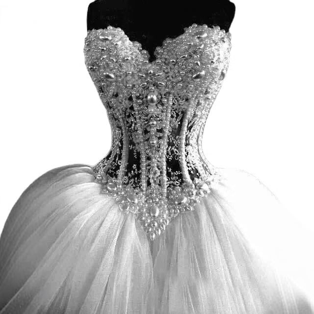 Rochie de mireasă fără bretele, dantelă cu mărgele, fustă tutu, lungă, material poliester 70-80%