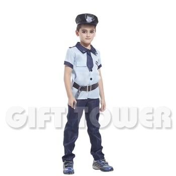 GIFTTOWER Set de scenă pentru băieți — Poliester țesătură simplă (95%+), B-0016, în patru piese