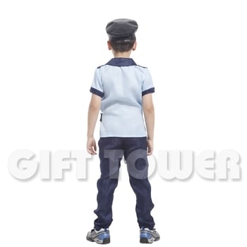 GIFTTOWER Set de scenă pentru băieți — Poliester țesătură simplă (95%+), B-0016, în patru piese