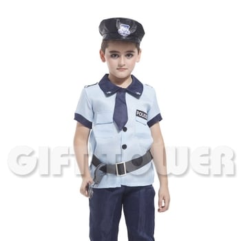 GIFTTOWER Set de scenă pentru băieți — Poliester țesătură simplă (95%+), B-0016, în patru piese