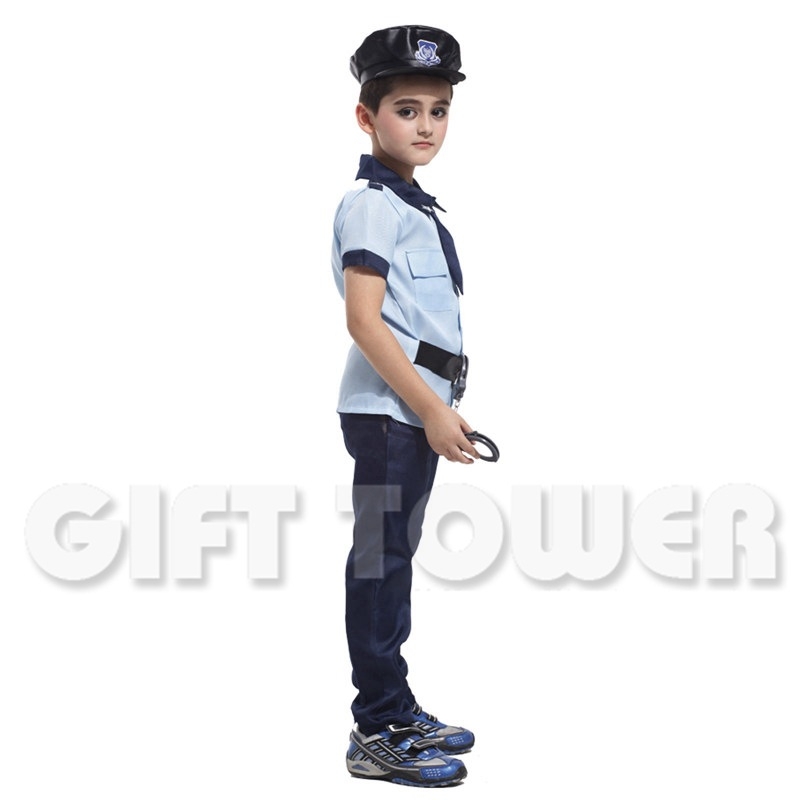 GIFTTOWER Set de scenă pentru băieți — Poliester țesătură simplă (95%+), B-0016, în patru piese