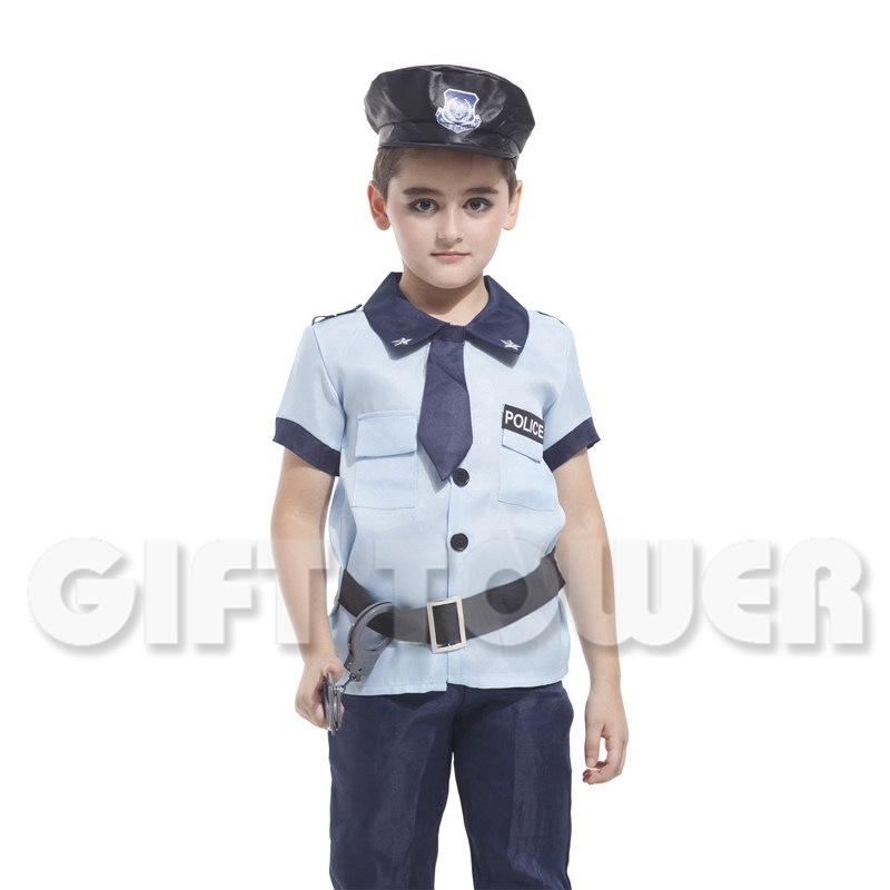 GIFTTOWER Set de scenă pentru băieți — Poliester țesătură simplă (95%+), B-0016, în patru piese