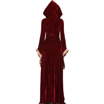Rochie de bal medievală europeană, cu capa, pentru cosplay | Beauty Embryo | Amestec de bumbac | Primăvara 2022 | Pentru vârsta 18–24 ani