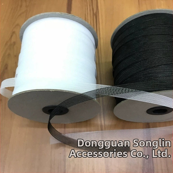 Еластичен колан от мрежеста тъкан с рибена кост за сватби и латински танци