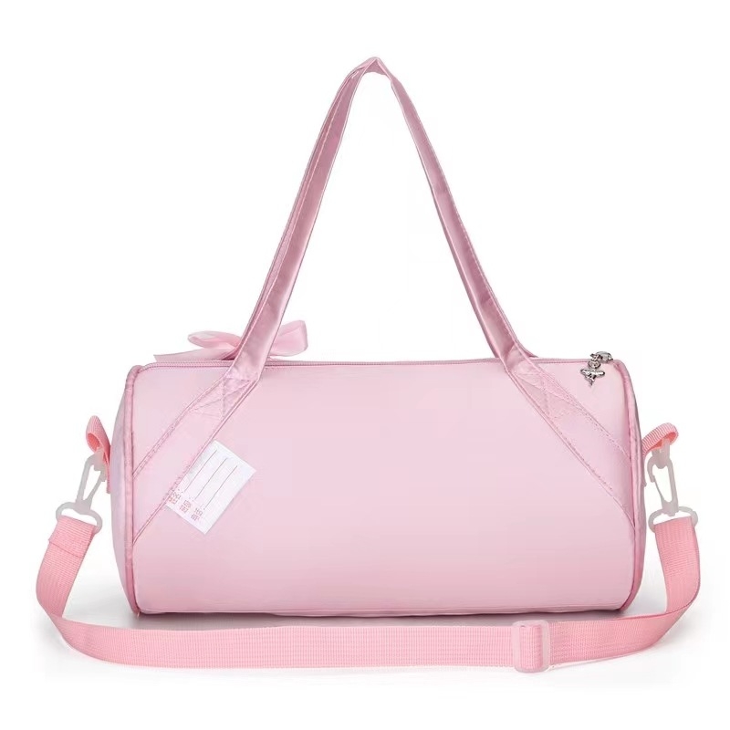 Παιδική τσάντα χιαστικής για χορό με κεντημένο σατέν φινίρισμα, ελαφριά Oxford τσάντα για σχολείο και χορό (Χωρητικότητα κάτω από 20 L; Υλικό: Oxford ύφασμα; Διαπνοή, Αδιάβροχο και Ανθεκτικό στη φθορά; Καμπύλη ιμάντας ώμου)