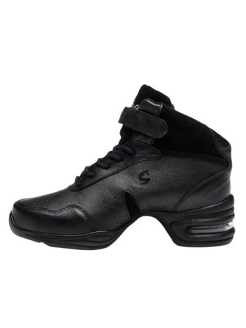 Bőr tánccipő gumírozott talppal – uniszex felnőtt, felső része nylonbőr, könnyű, kopásálló, ütéscsillapító, modern és latin tánchoz