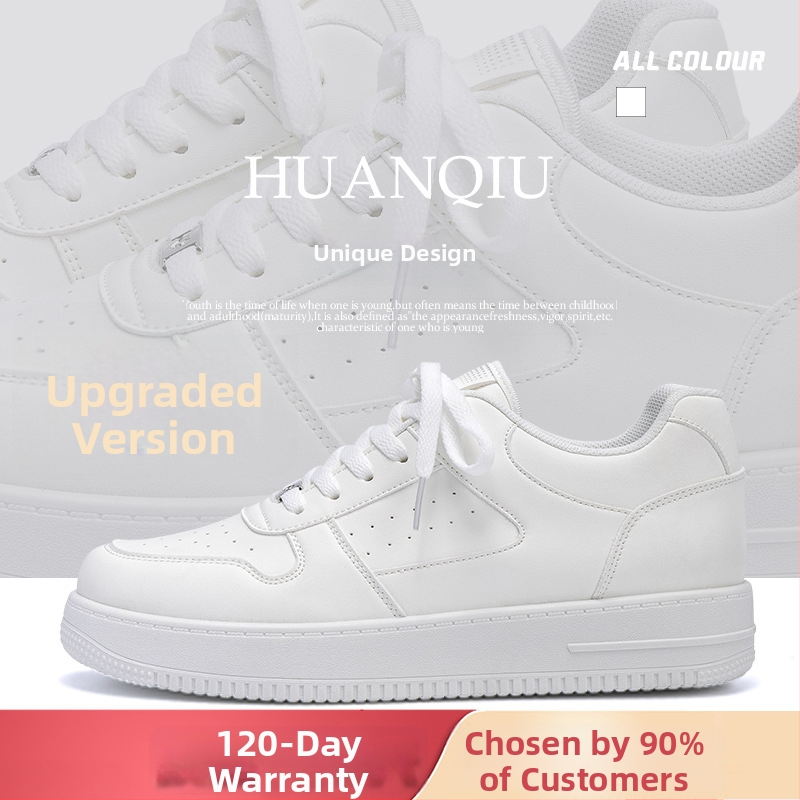 Aukštį didinančios unisex sportbačiai, viršus iš sintetinės odos, pūkuota įdėklė, raišteliai, injekciškai suformuota pada