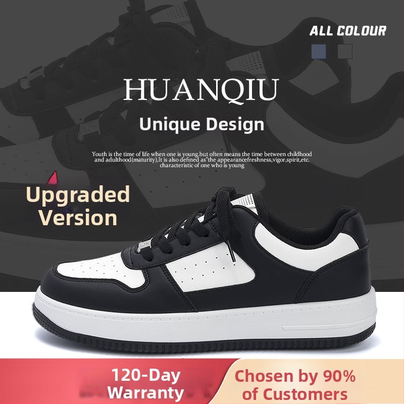 Aukštį didinančios unisex sportbačiai, viršus iš sintetinės odos, pūkuota įdėklė, raišteliai, injekciškai suformuota pada