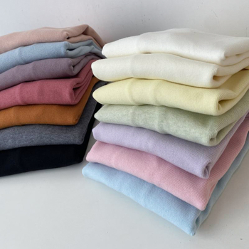 Πουλόβερ με κουκούλα και μισοψηλό λαιμό - μακριά μανίκια, μίγμα ακρυλικών ινών 30-50%, στυλ Ιαπωνο-Κορεάτικο casual