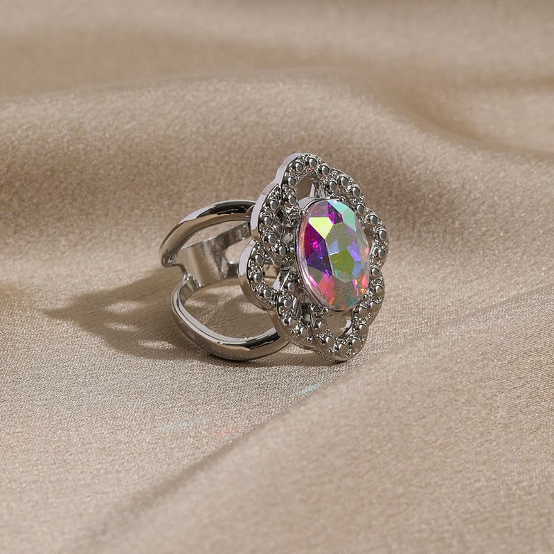 Cataramă pentru eșarfă cu pietre, stil coreean pentru femei, finisaj diamantat, cristal alb, personalizare disponibilă