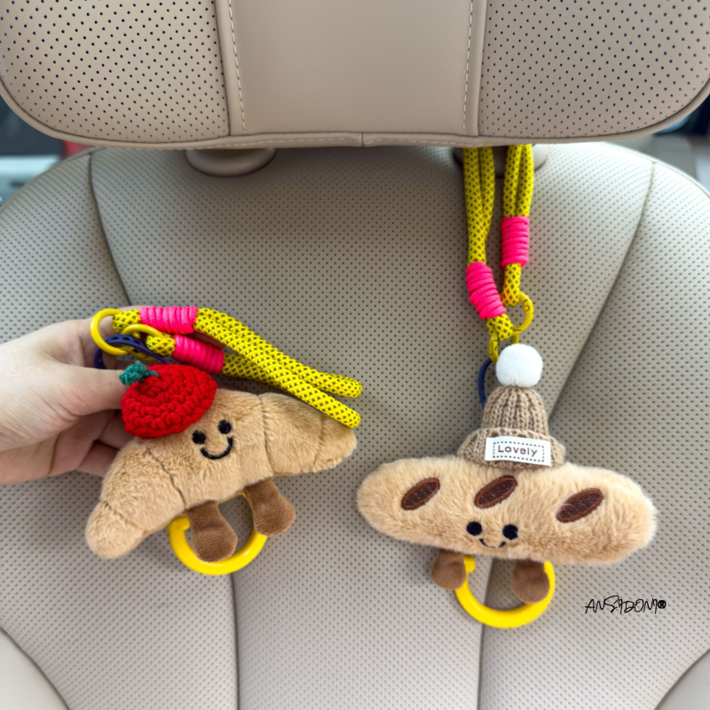 Andini Cartoon stílusú hátsóülés horog – rejtett, többfunkciós autó belső dekorációhoz