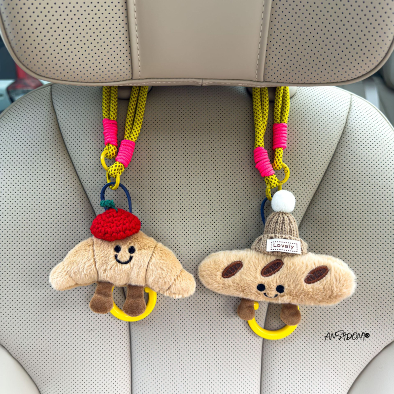 Andini Cartoon stílusú hátsóülés horog – rejtett, többfunkciós autó belső dekorációhoz