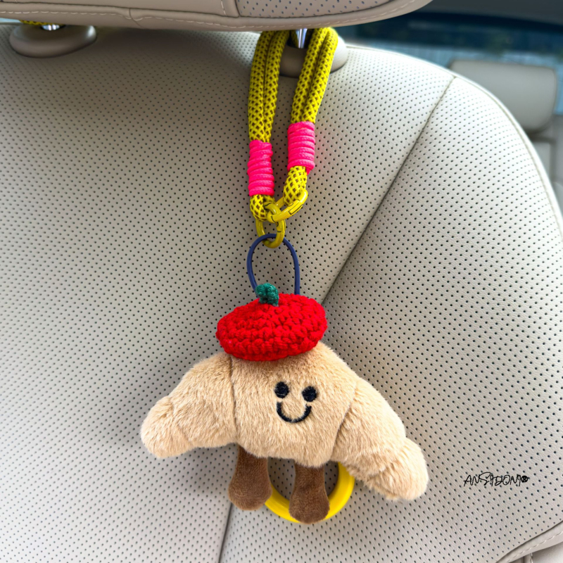 Andini Cartoon stílusú hátsóülés horog – rejtett, többfunkciós autó belső dekorációhoz