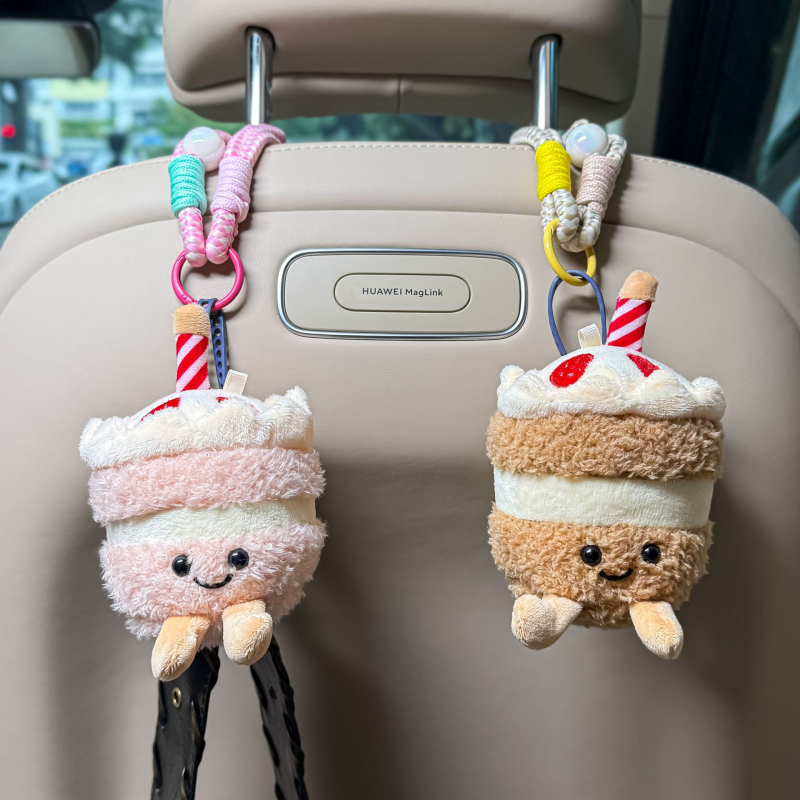 Andini Cartoon stílusú hátsóülés horog – rejtett, többfunkciós autó belső dekorációhoz