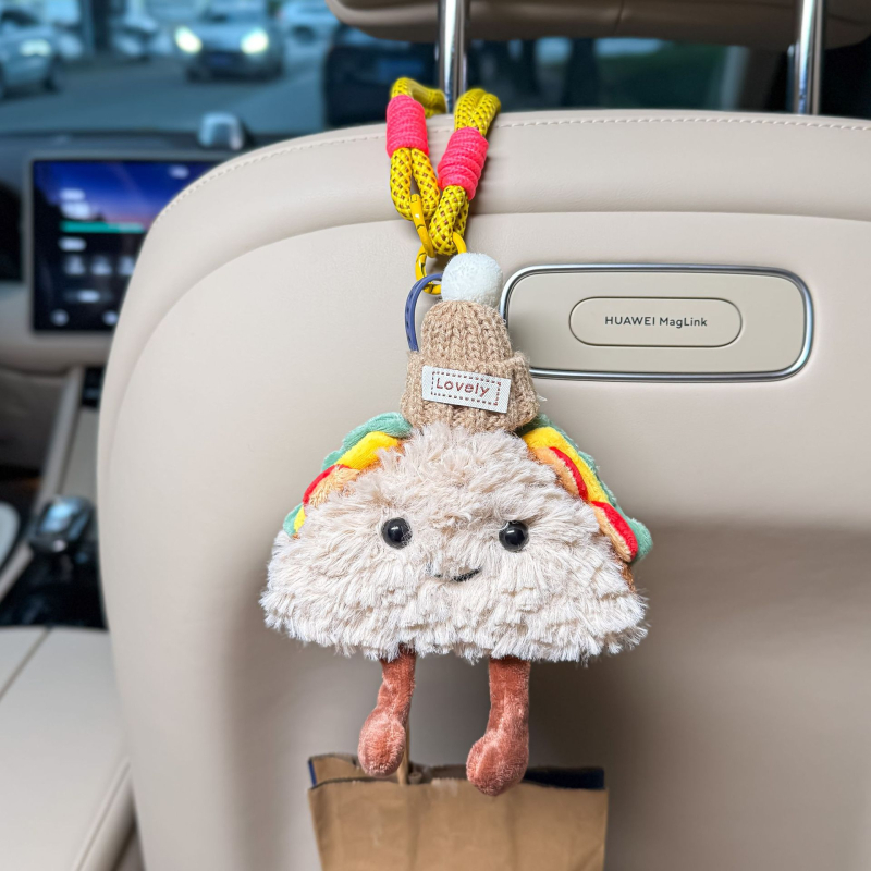Andini Cartoon stílusú hátsóülés horog – rejtett, többfunkciós autó belső dekorációhoz