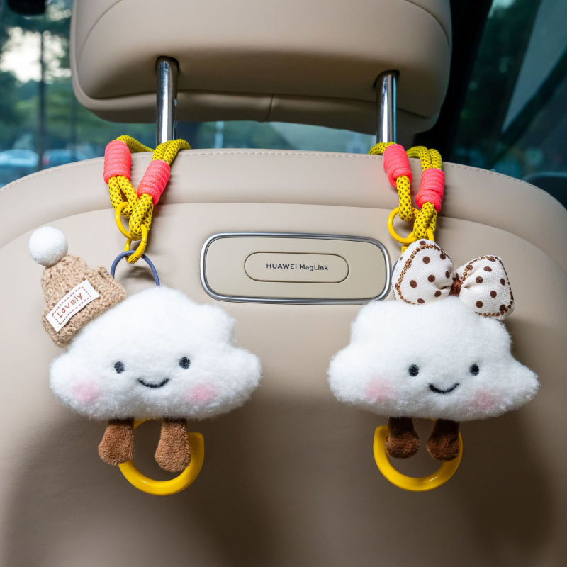 Andini Cartoon stílusú hátsóülés horog – rejtett, többfunkciós autó belső dekorációhoz