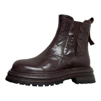 Női Martin csizmák, valódi bőrből, belső bélés és talp gyapjúból, alacsony szár, oldalsó cipzár