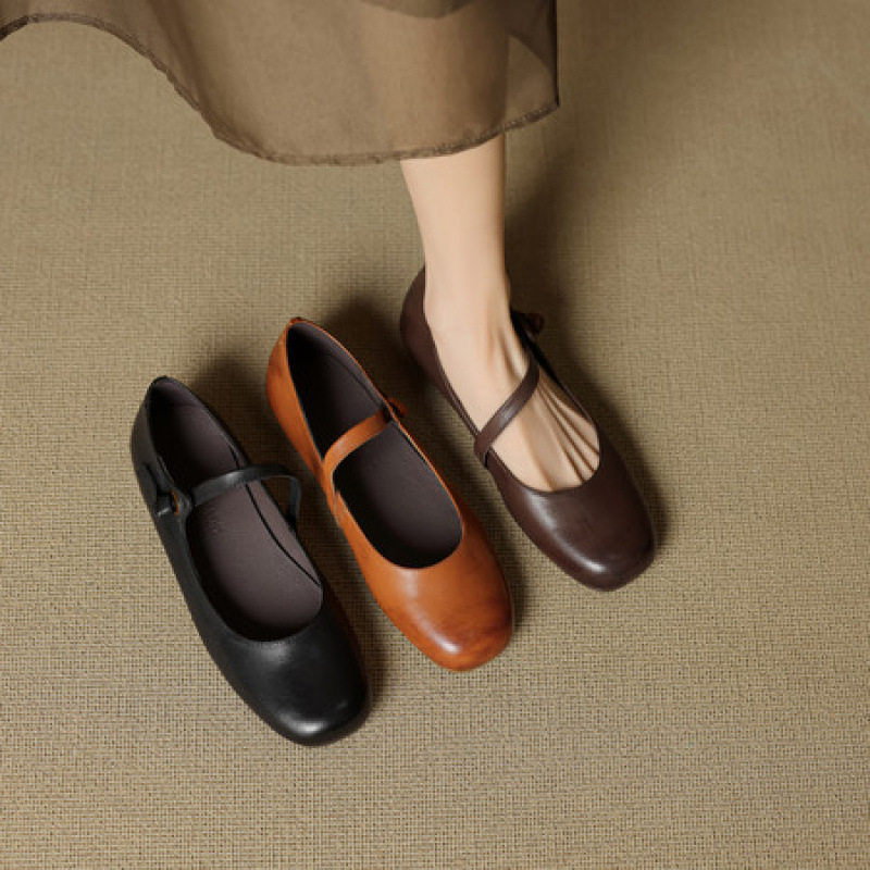 Balerine cu model craniu, vârf rotund, partea superioară din piele de porc primă, talpă TPR, înălțimea tocului peste 8 cm