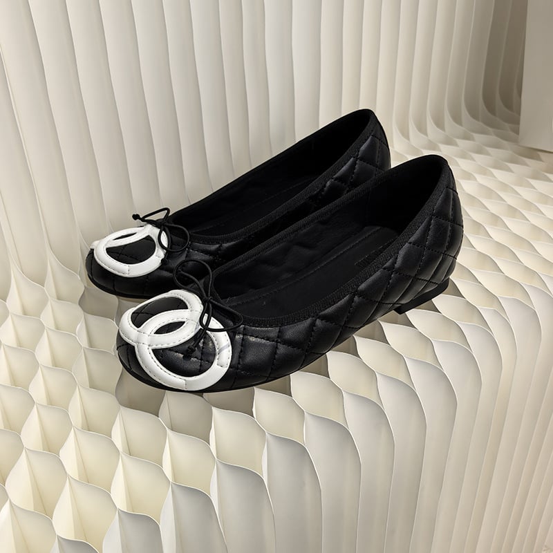 Pantofi dama PU — vârf rotund, partea superioară PU, toc mic, talpă din cauciuc