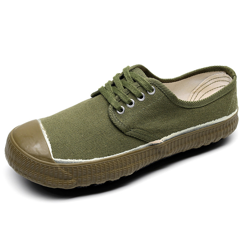 Pantofi de lucru Liberation, unisex, partea superioară din pânză respirabilă, vârf rotund, talpă din cauciuc