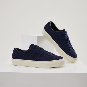 Pantofi sport din pânză pentru bărbați, cu talpă joasă, din piele intoarsă, căptușeală din microfibră, talpă din cauciuc