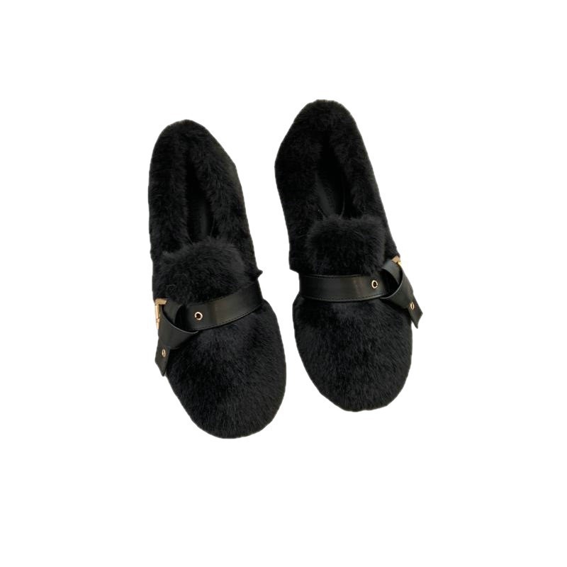 Loafers – stil minimalist, vârf drept; partea superioară: super fiber; branț: microfibră de piele; talpă: cauciuc; slip-on, înălțime toc 3-5 cm