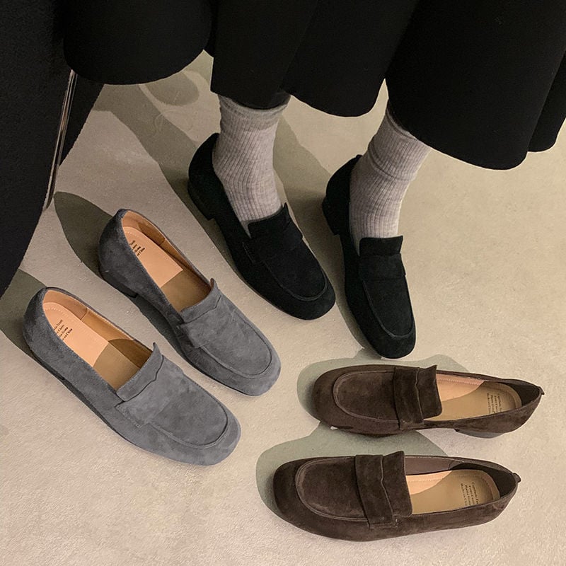 Pantofi Mary Jane din piele de vită — vârf rotund, toc mediu 3-6 cm, toc robust, deschidere medie 7-11 cm