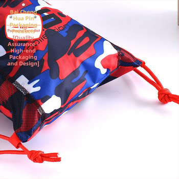 210D kamuflaazpolüesterist köis-kott, siiditrükk Bai Cheng