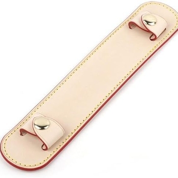 Pernă pentru curea de umăr pentru geantă – material PU, respirabil, antibacterian, extensibil, reduce încărcarea, model cu dungi