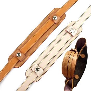 Pernă pentru curea de umăr pentru geantă – material PU, respirabil, antibacterian, extensibil, reduce încărcarea, model cu dungi