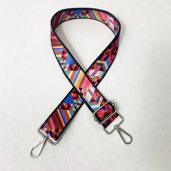 Remen za torbu od poliestera, geometrijski uzorak, gradski minimalistički stil, povećava kapacitet