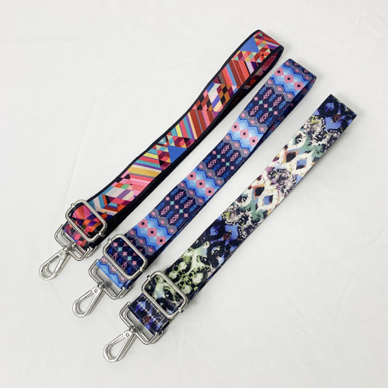Remen za torbu od poliestera, geometrijski uzorak, gradski minimalistički stil, povećava kapacitet