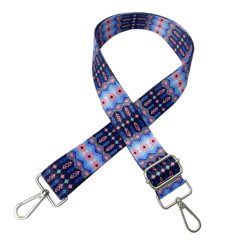 Remen za torbu od poliestera, geometrijski uzorak, gradski minimalistički stil, povećava kapacitet