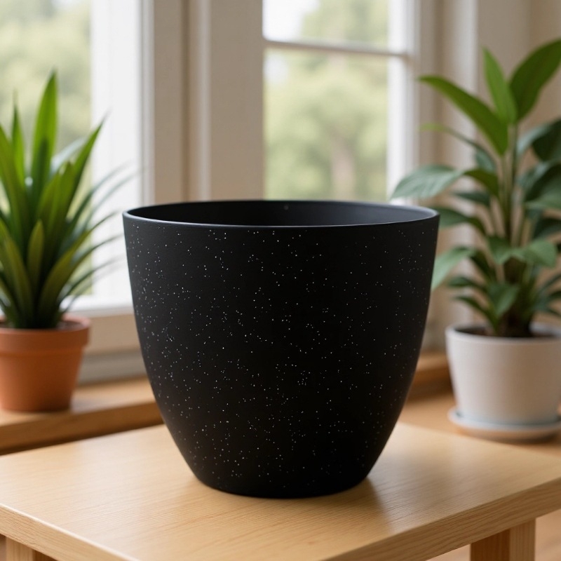 Ghiveci PP, pentru podea, stil simplu, potrivit pentru casă și grădină, robust și durabil