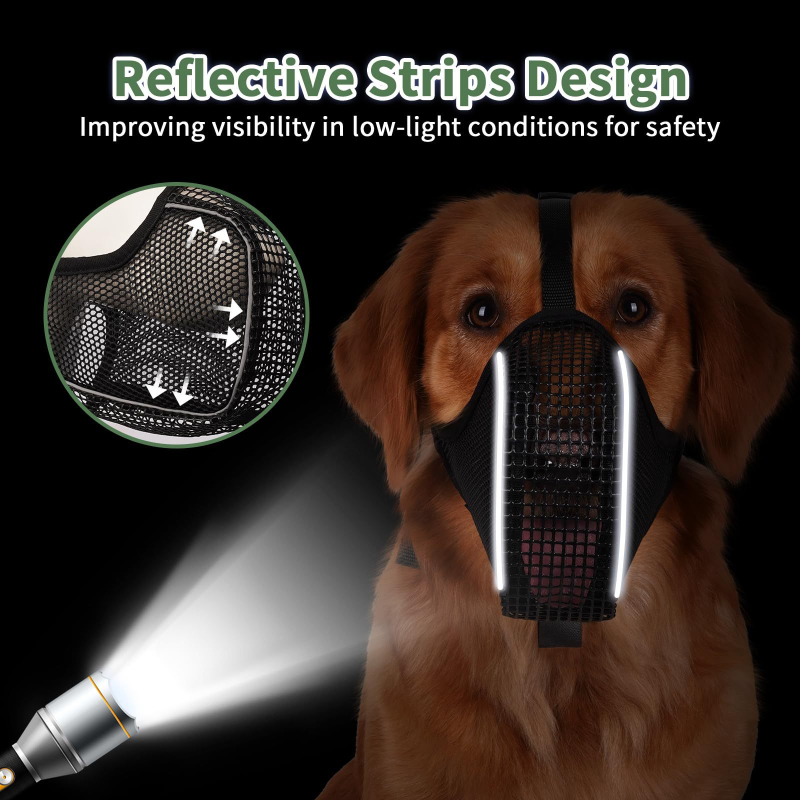 Mască pentru bot de câine – Poliester; Cutie 150 buc.; Fără import