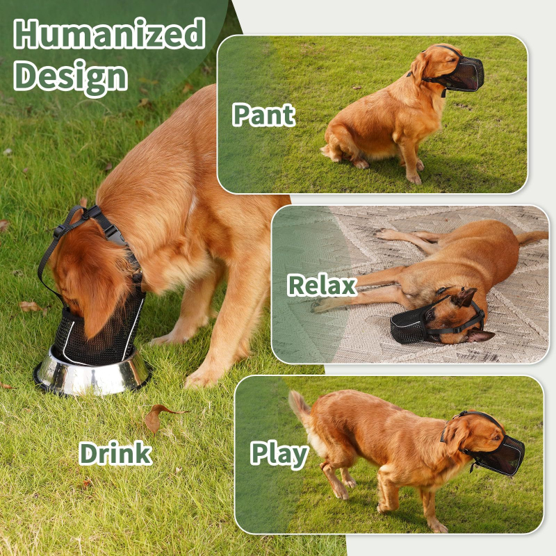 Mască pentru bot de câine – Poliester; Cutie 150 buc.; Fără import