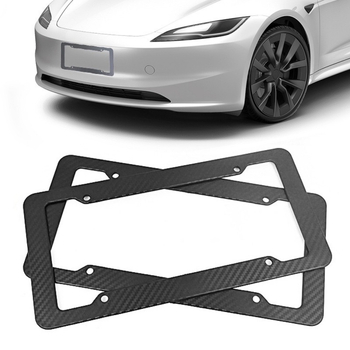 Okvir za automobilsku pločicu s karbonskim uzorkom — Opći model; Marka Warm and handsome; Broj dijela: kontaktirajte službu za korisnike