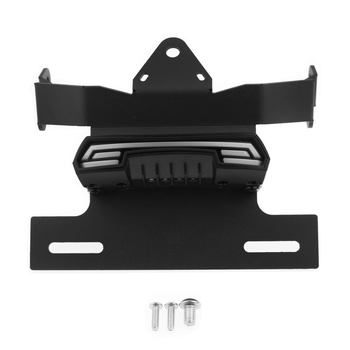 Zadnji nosač tablice za Kawasaki Vulcan S 650 15-20 – aluminij, LED stražnje svjetlo