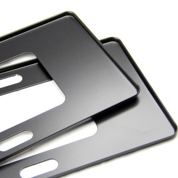 Nosač za registracijsku pločicu od aluminijske legure, bez okvira, model 005, tip 006, broj dijela 2525, kompatibilan sa svim modelima