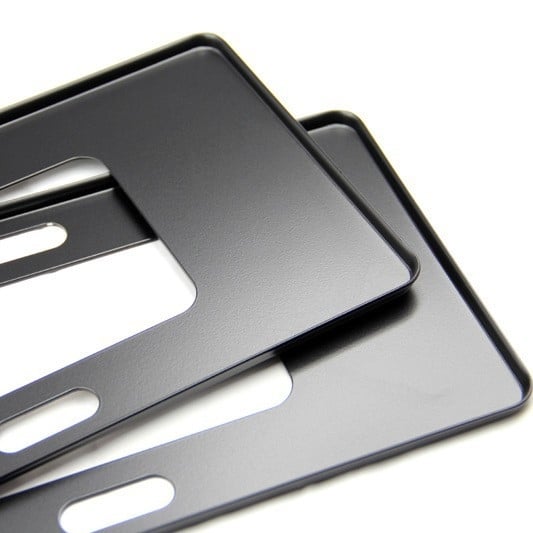 Nosač za registracijsku pločicu od aluminijske legure, bez okvira, model 005, tip 006, broj dijela 2525, kompatibilan sa svim modelima