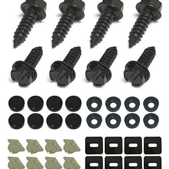 Feirong okvir za registarsku pločicu od nehrđajućeg čelika 304, univerzalna za američki standard, pribor za vijke