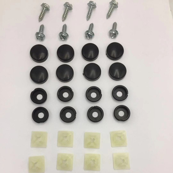 Feirong okvir za registarsku pločicu od nehrđajućeg čelika 304, univerzalna za američki standard, pribor za vijke