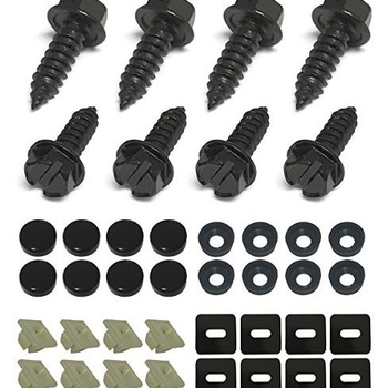 Feirong okvir za registarsku pločicu od nehrđajućeg čelika 304, univerzalna za američki standard, pribor za vijke