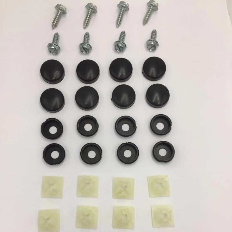 Feirong okvir za registarsku pločicu od nehrđajućeg čelika 304, univerzalna za američki standard, pribor za vijke