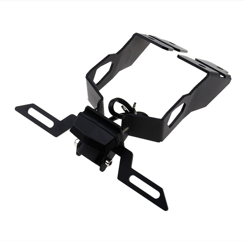 Държач за номер за Suzuki GSXR125/150 19-24 – модел SUZUKI, материал: карбонова стомана, съвместим със GSX-R125/150 и GSX-S125/150, аксесоар номер 023