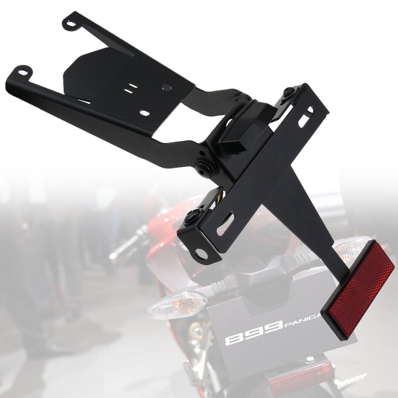 Ducati Panigale заден държач за номер – въглеродна стомана, задно крило, съвместим с Panigale959/899/1199/1199S