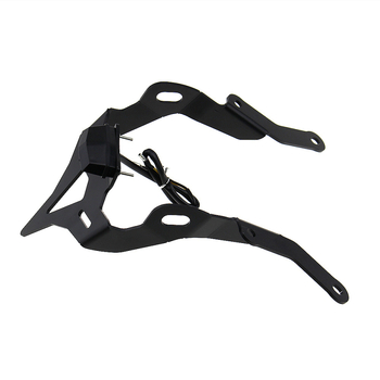 Държач за номер на регистрация за Honda CBR650R/CB650R 2019–2020 – задно крило, карбоново желязо, аксесоар 014