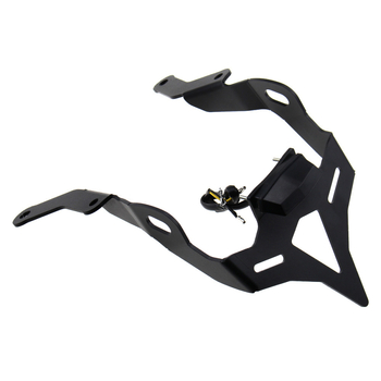 Държач за номер на регистрация за Honda CBR650R/CB650R 2019–2020 – задно крило, карбоново желязо, аксесоар 014